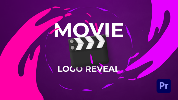 Clapperboard Movie Logo Reveal