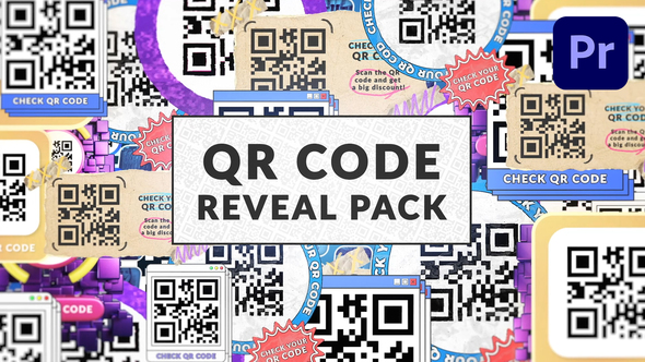 QR Code Reveal Pack - Premiere Pro