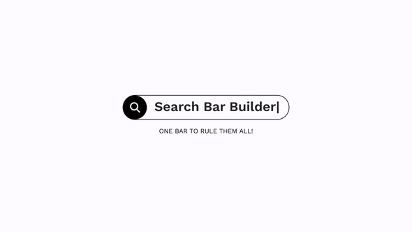 Search Bar Builder