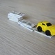 Selective focus image of toy car and stack of money - PhotoDune Item for Sale