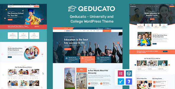 Qeducato – University and College WordPress Theme