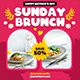 Brunch Sunday Banners Ad