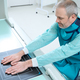 Adult man making x-ray on modern equipment in the clinic - PhotoDune Item for Sale
