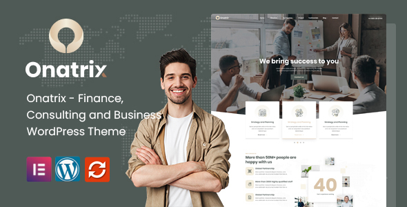 Onatrix – Finance, Consulting and Business WordPress Theme