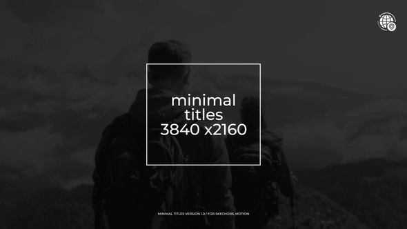 Minimal Titles | FCPX & Apple Motion