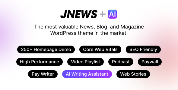 JNews - WordPress Newspaper Magazine Blog AMP Theme là một trong những chủ đề WordPress phổ biến nhất hiện nay, được sử dụng cho nhiều trang web báo chí và tạp chí. Với thiết kế đẹp mắt và tính năng mạnh mẽ, chủ đề này chắc chắn sẽ làm quý vị hài lòng. Hãy đến xem bức tranh liên quan để có được cái nhìn chi tiết hơn.