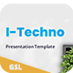 I-Techno - Cyber Security Google Slides Template