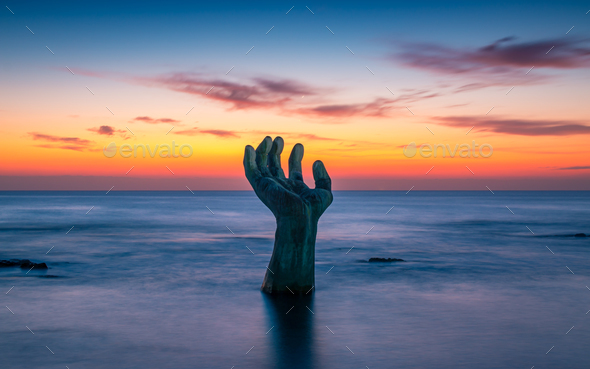 Giant hand Statue Stock Photo by travellersnep | PhotoDune