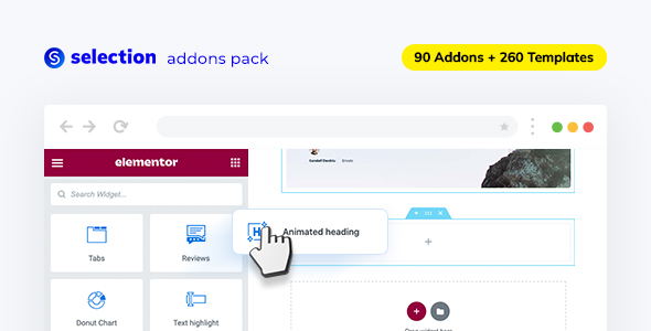 Selection  – Elementor Addons Pack for WordPress