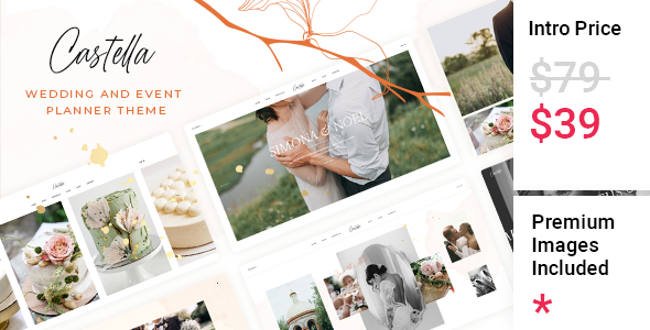 Castella – Wedding and Event Planner Theme