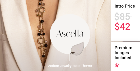 Ascellá – Jewelry Store Theme