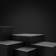 Elegant black cube background.  - PhotoDune Item for Sale