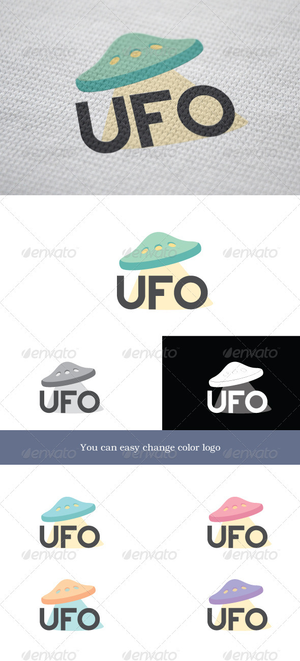 UFO Logo - Objects Logo Templates