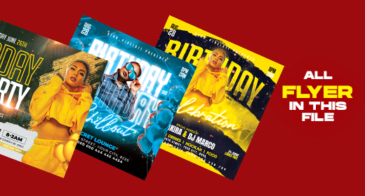 Birthday Party Flyer