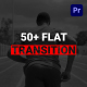 Flat Transition - Premiere pro - VideoHive Item for Sale