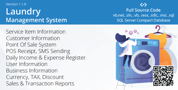 [DOWNLOAD]Laundry Management System