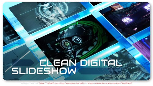 Clean Digital Slideshow