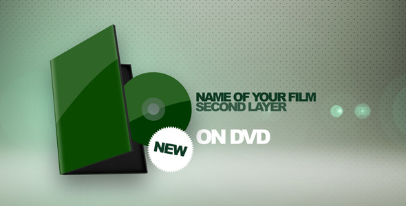 3D DVD Cover Promotion
