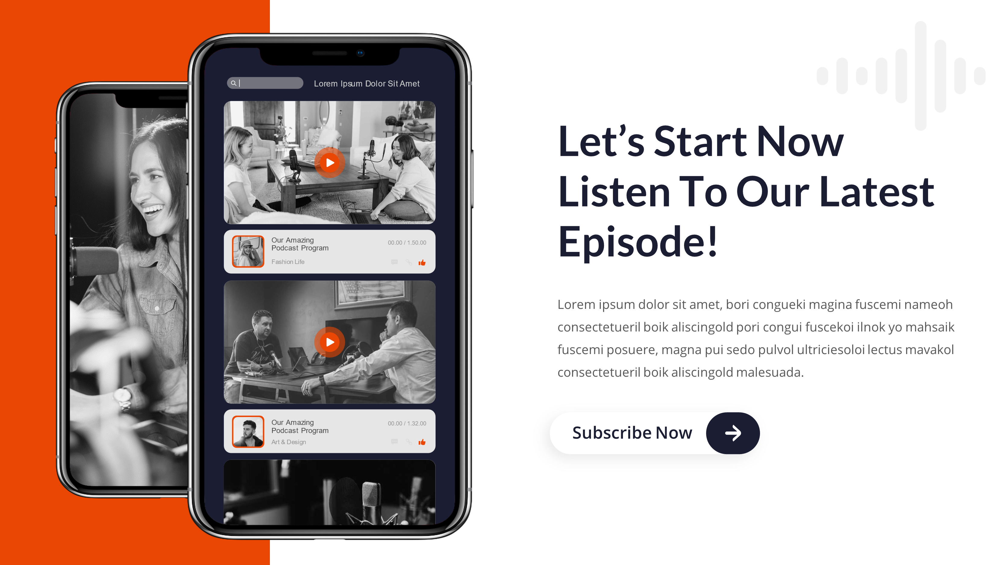 Podcaster - Podcast PowerPoint Template, Presentation Templates ...