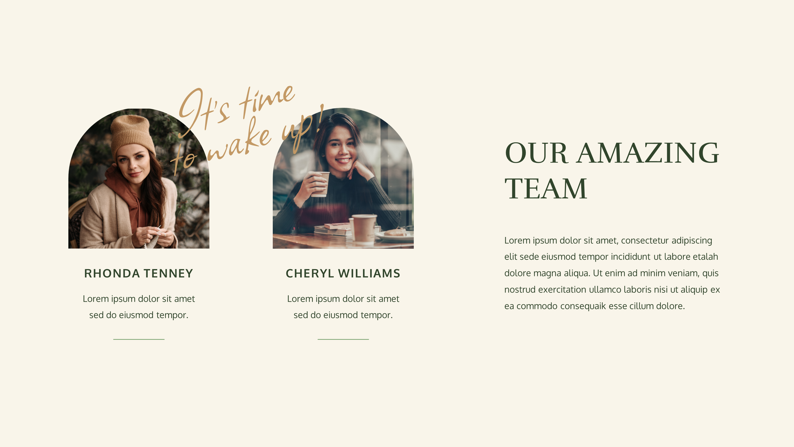 Roastbean - Coffee Shop PowerPoint Template, Presentation Templates