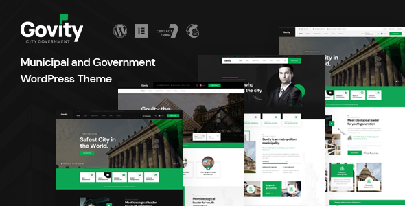 Govity – Municipal and Government WordPress Theme