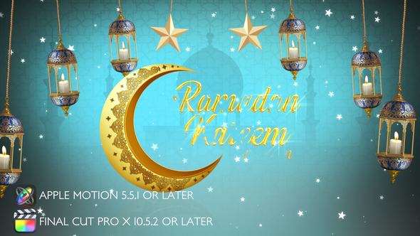 Ramadan Greetings - Apple Motion