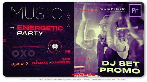 Music Party DJ Set Energy Promo