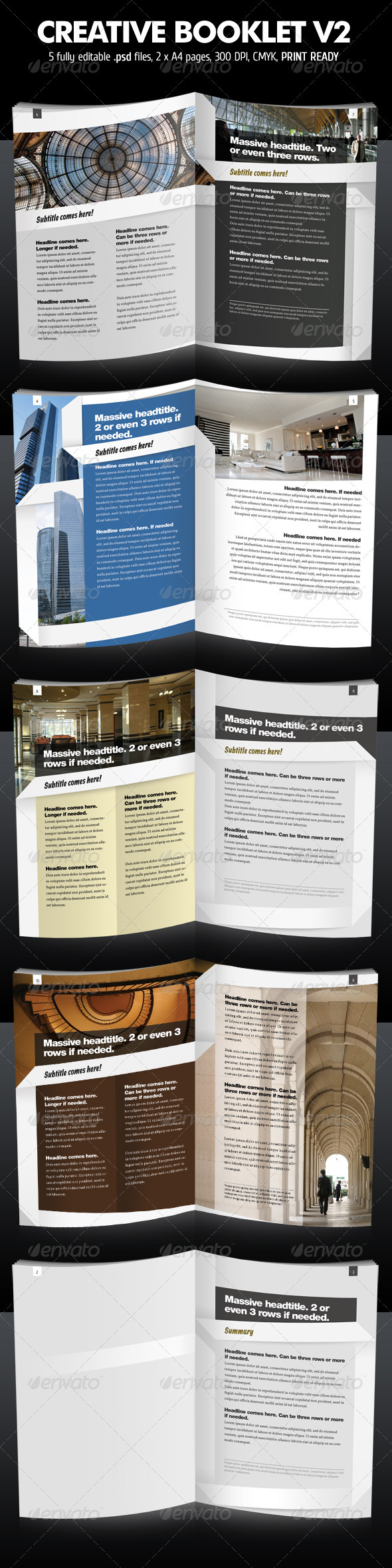 Creative Booklet / Brochure V2 - Corporate Brochures
