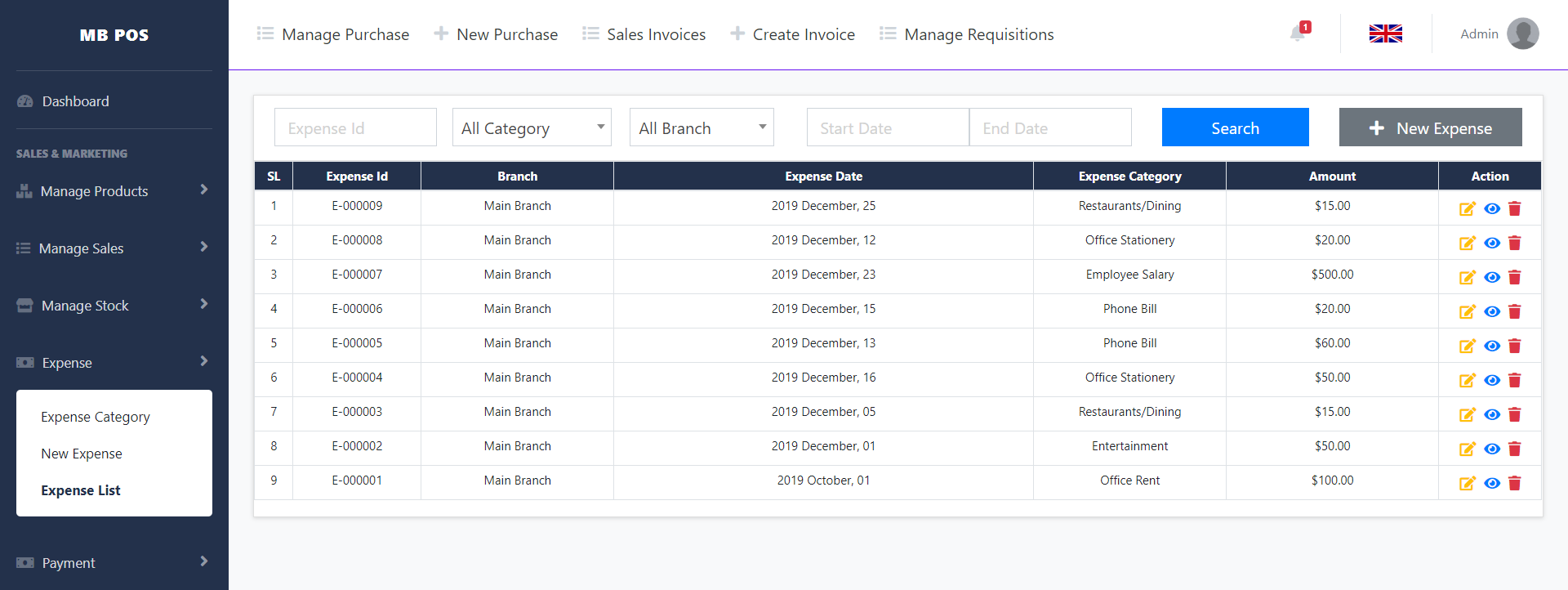 MB POS Inventory & Stock Management System by devintime | CodeCanyon