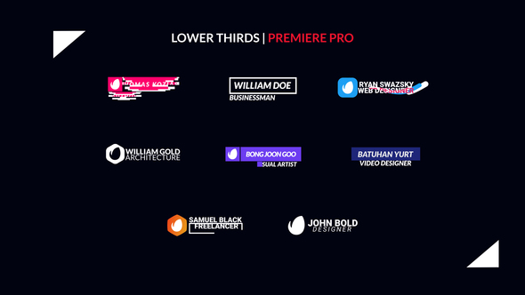 Lower Thirds | Premiere Pro