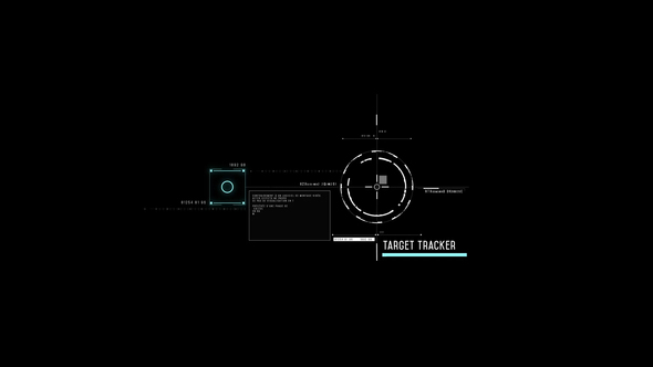 HUD Target Tracker 2 Infographics template preview