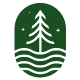 Pine tree logo