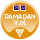 Happy Ramadan Kareem - Greeting | Opener | Intro V.01 | MOGRT - VideoHive Item for Sale