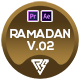 Happy Ramadan Kareem - Greeting - Opener - Intro V.02 | MOGRT - VideoHive Item for Sale