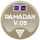 Happy Ramadan Kareem - Greeting - Opener - Intro V.05 | MOGRT - VideoHive Item for Sale