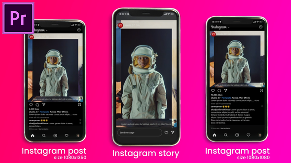 Resizable Instagram TIkTok Opener | MOGRT