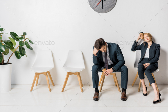 people sitting on chairs