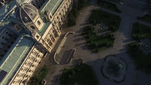 Aerial view of Vienna alt