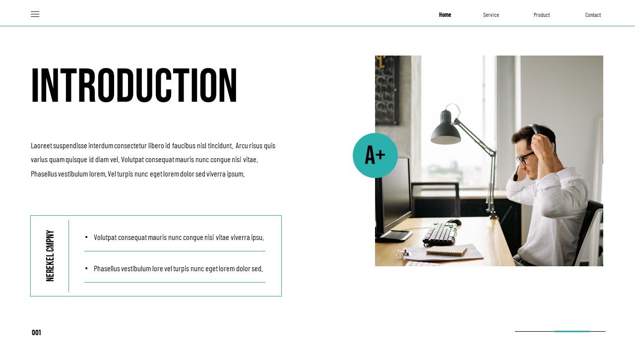 Nerekel - White Teal Business Company Profile Presentation ...
