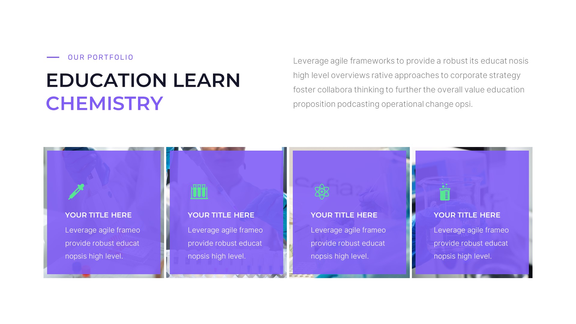 Nationlab - Chemistry Education PowerPoint Template, Presentation Templates