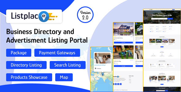 Listplace  Ultimate Directory Listing Platform