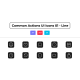 Common Actions UI Icons 01 - Line - VideoHive Item for Sale