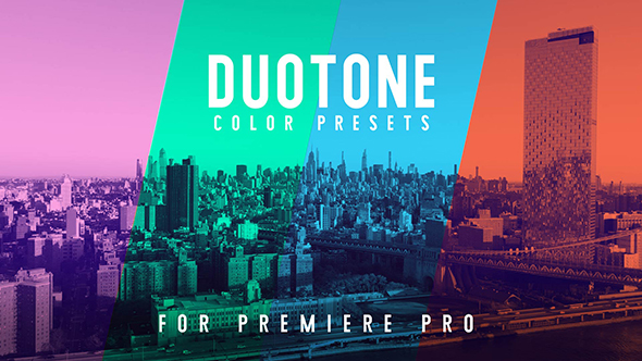 Duotone Color Grading Presets