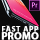 Fast App Promo - Dynamic &amp; Stylish Mobile App Promo for Phone 14 Video Project for Premiere Pro - VideoHive Item for Sale