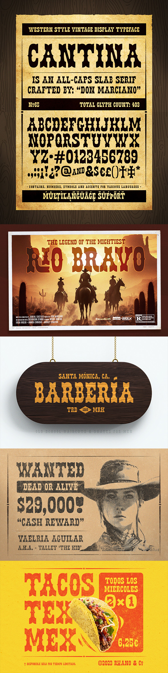 [DOWNLOAD]Cantina Western Font