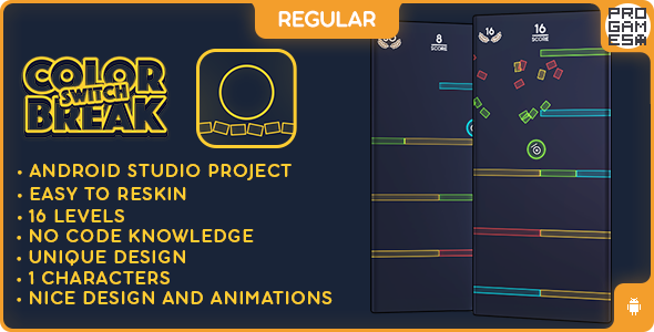 Color Switch Break (REGULAR) - ANDROID - BUILDBOX CLASSIC game