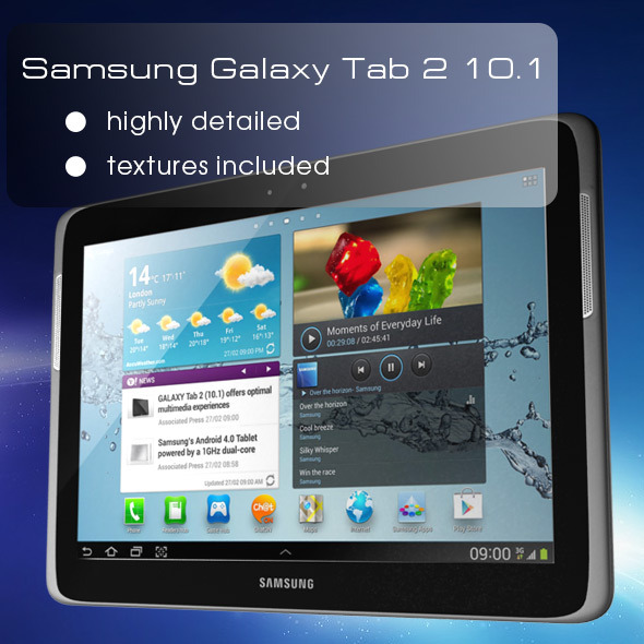 Samsung Galaxy Tab - 3Docean 3700387