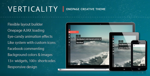 Verticality - Onepage - ThemeForest 3700714