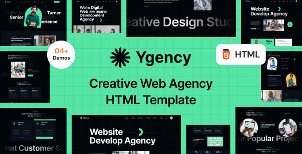 Marvelous Ygency - Web Design Agency HTML Template