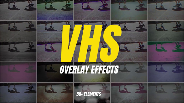 VHS Overlay Effects
